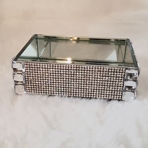 Bella Lux rhinestone/bling/diamond soap dish